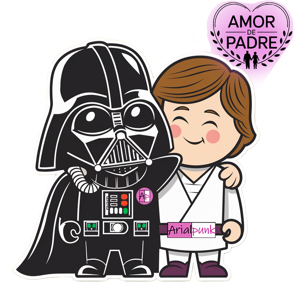 AMOR DE PADRE - Camiseta de manga corta unisex