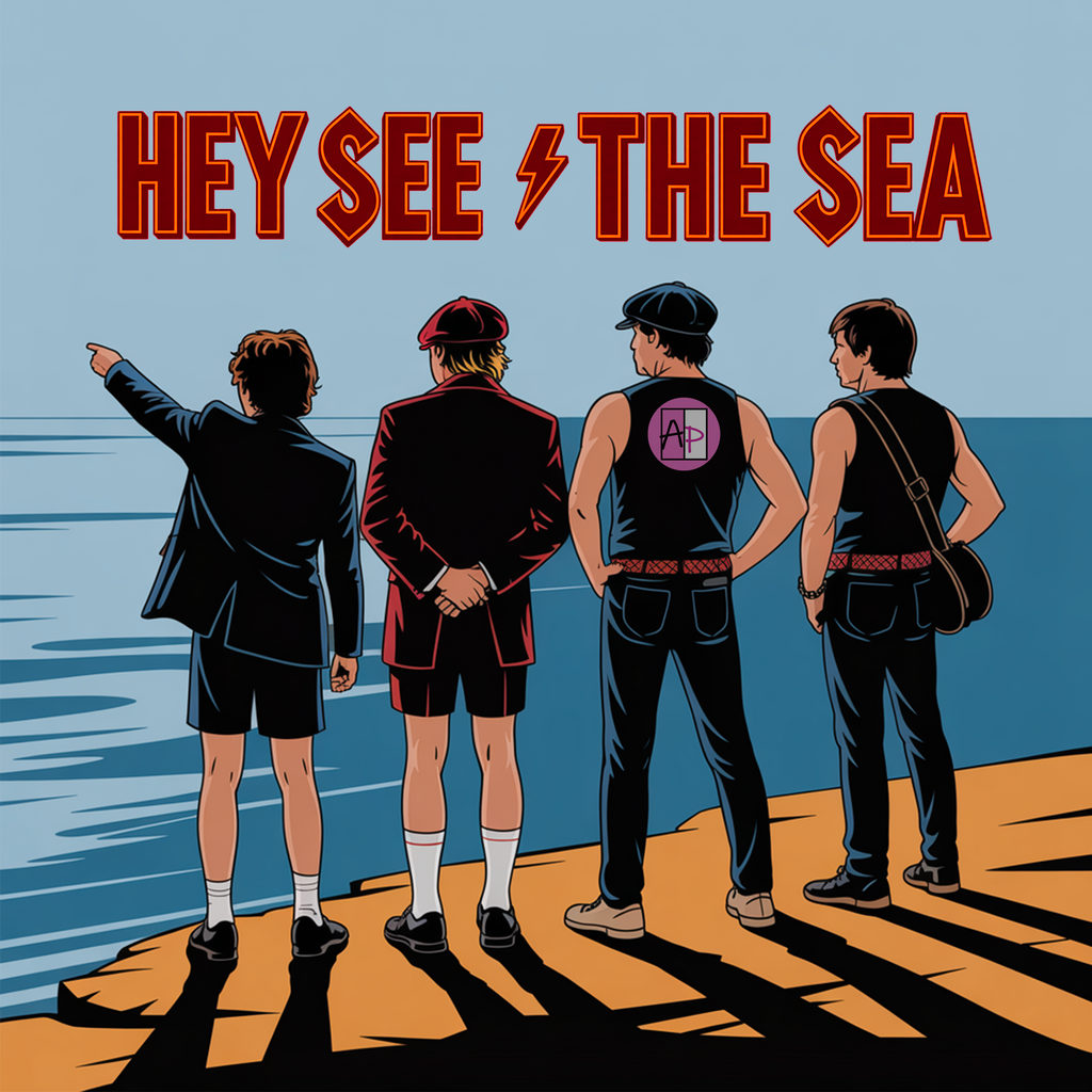 HEY SEE THE SEE - Camiseta de manga corta unisex