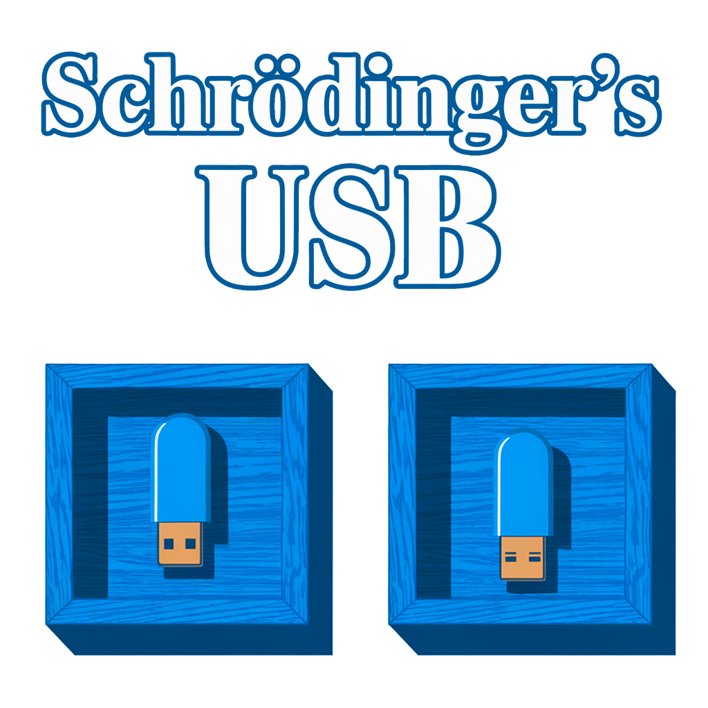 SCHRÖDINGER USB - Camiseta de manga corta unisex