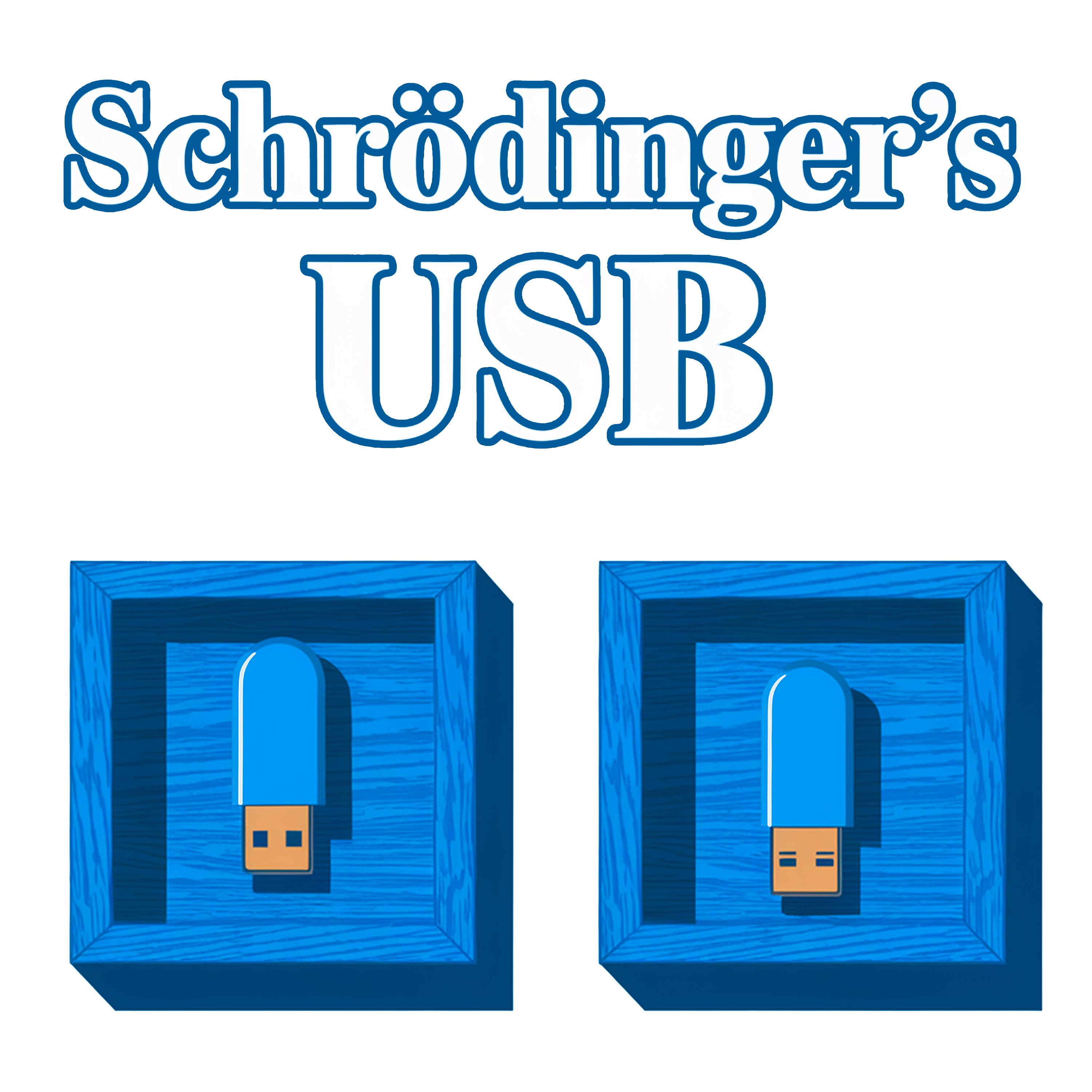 SCHRÖDINGER USB - Camiseta de manga corta unisex
