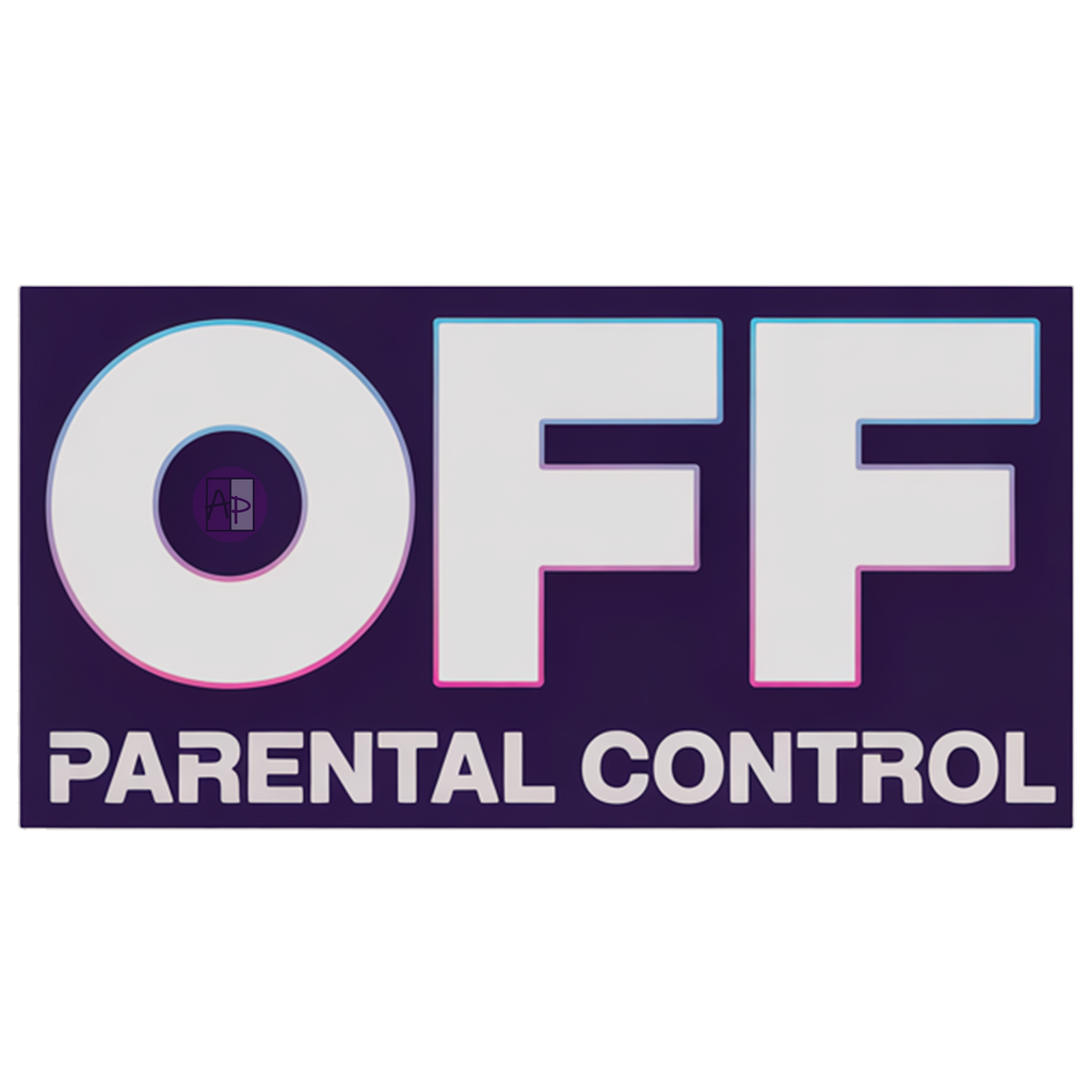 OFF PARENTAL CONTROL - Camiseta de manga corta unisex