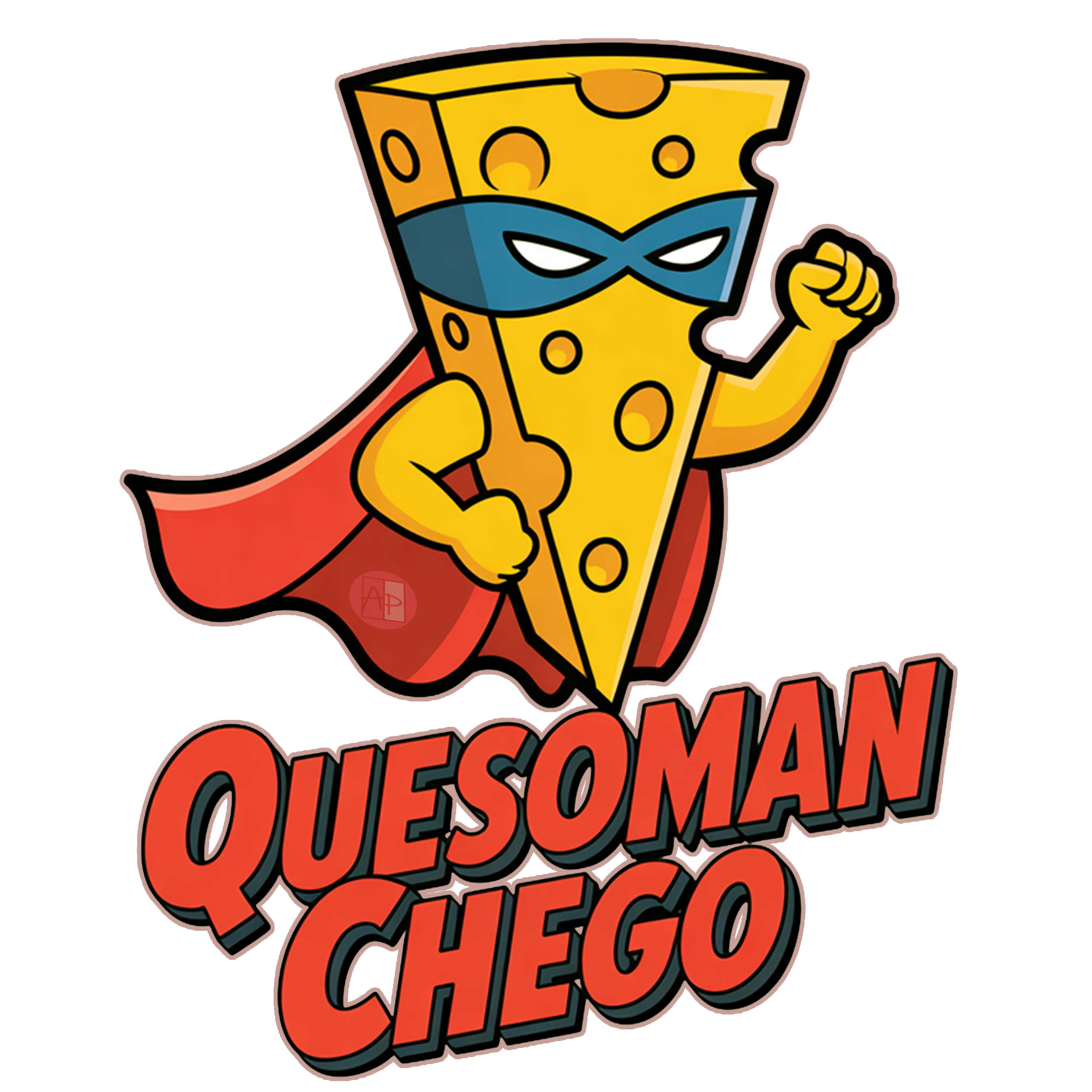QUESOMAN CHEGO - Camiseta de manga corta unisex