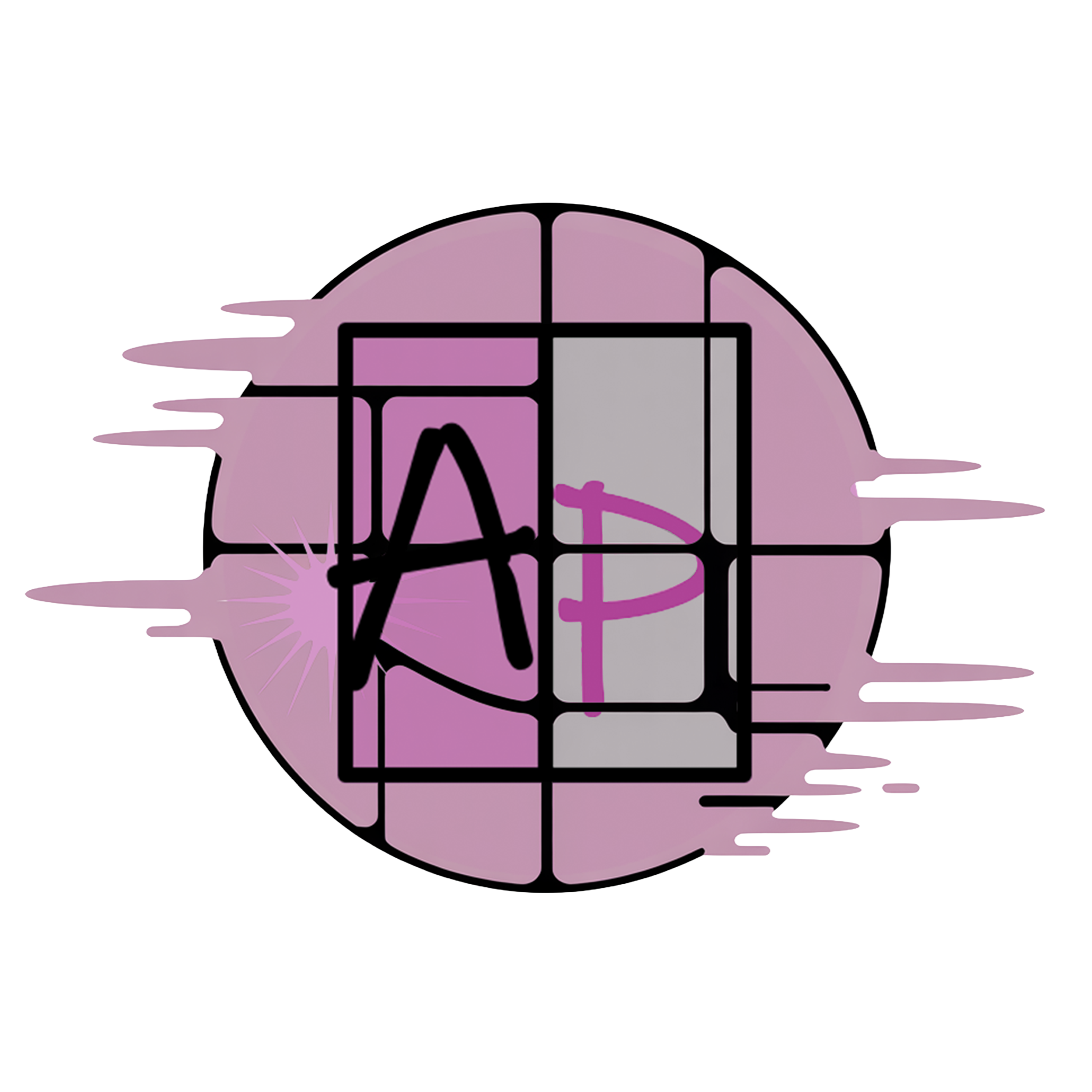 ARIALPUNK GLITCH LOGO - Camiseta de manga corta unisex